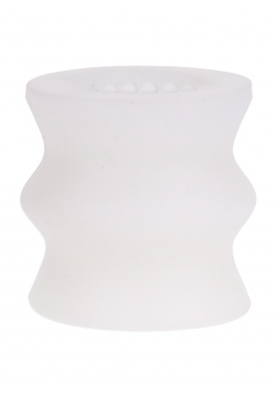 Helping Head Silicone - Masturbator Sleeve - Frost