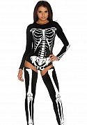 Bad to the Bone - Sexy Skeleton Costume - L/XL  Bad to the Bone - Sexy Skeleton Costume - L/XL