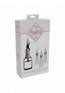 Clitoral & Nipple Pump Set Medium - Medium